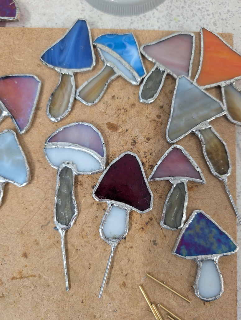 Mushroom Stained Glass